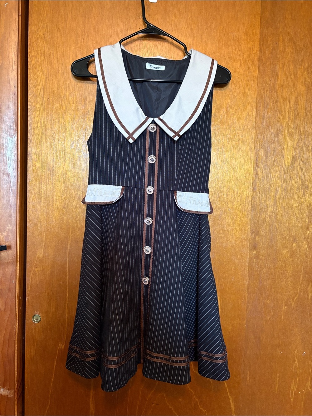 Pinstripe dress